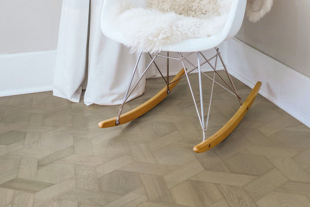 Basket Weave room scene 1